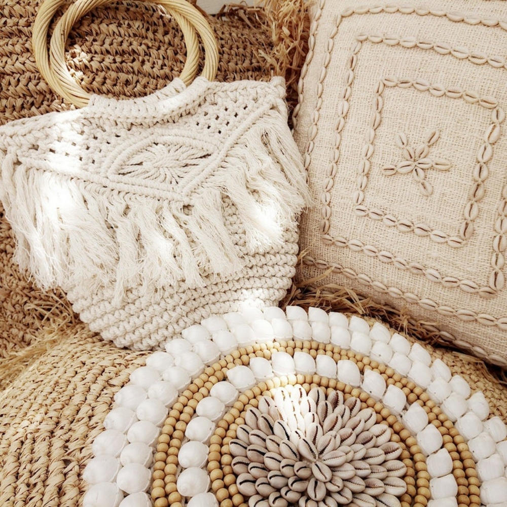 NWOT Boho crochet handbag